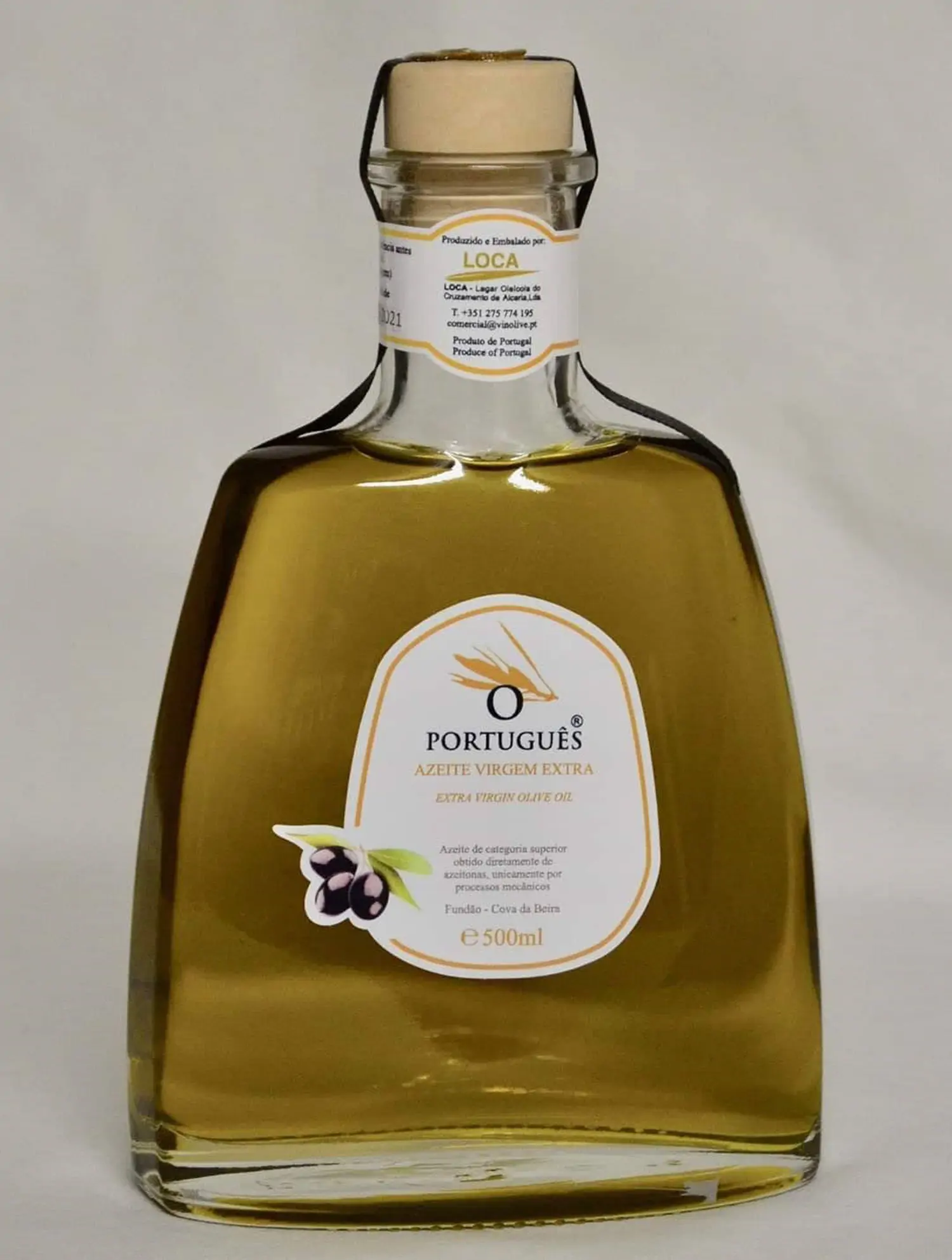 O Português aceite de oliva virgen extra