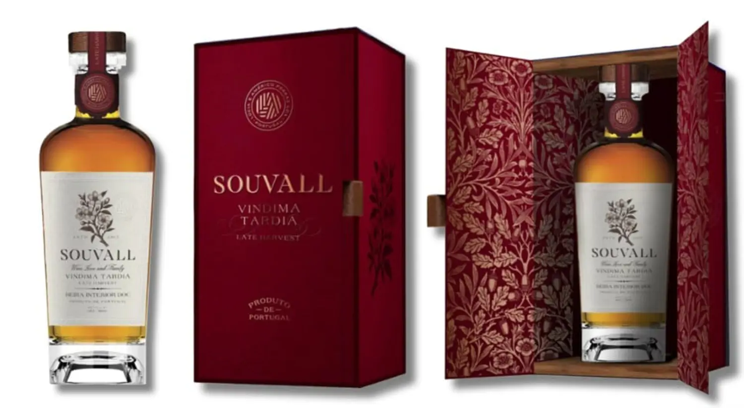 Souvall Colheita Tardia Branco 2023 com caixa