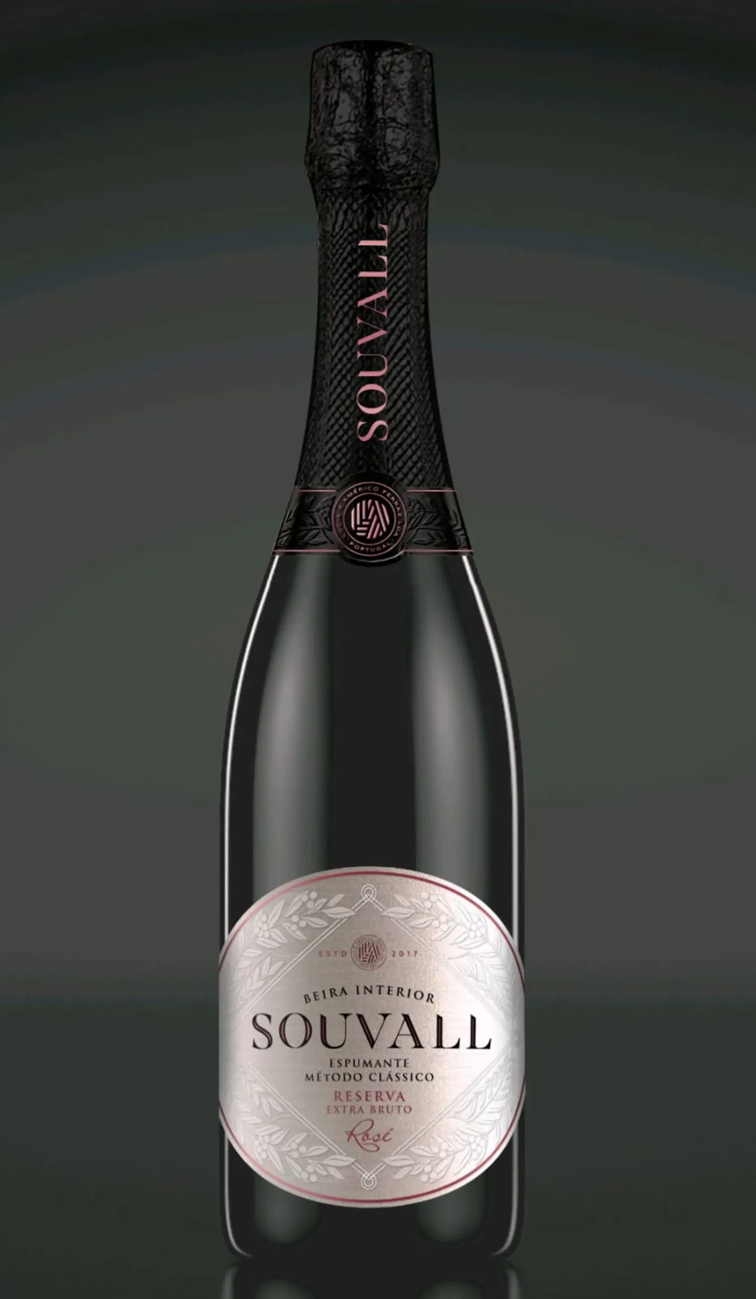 Souvall Espumante Qualidade Extra Bruto Rosé Reserva 2022